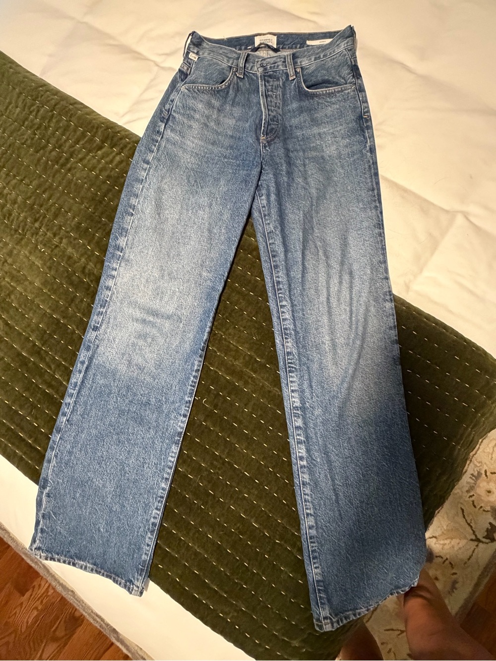 Citizens Of Humanity Light Blue Flare Jeans